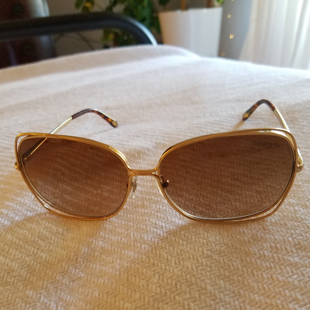 Tiffany & Co Oversized Butterfly  Sunglasses